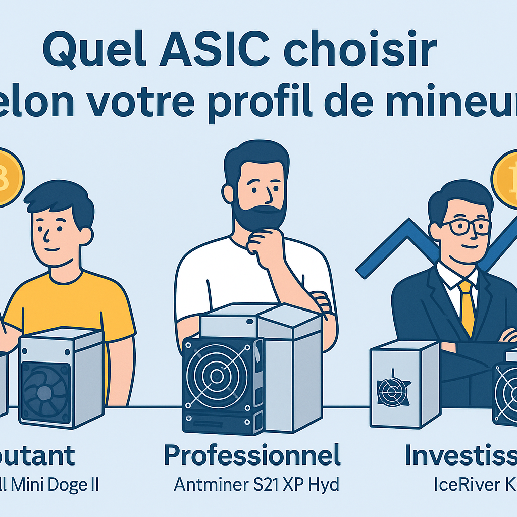 Quel ASIC choisir selon votre profil de mineur – Guide 2025 | Minent.fr