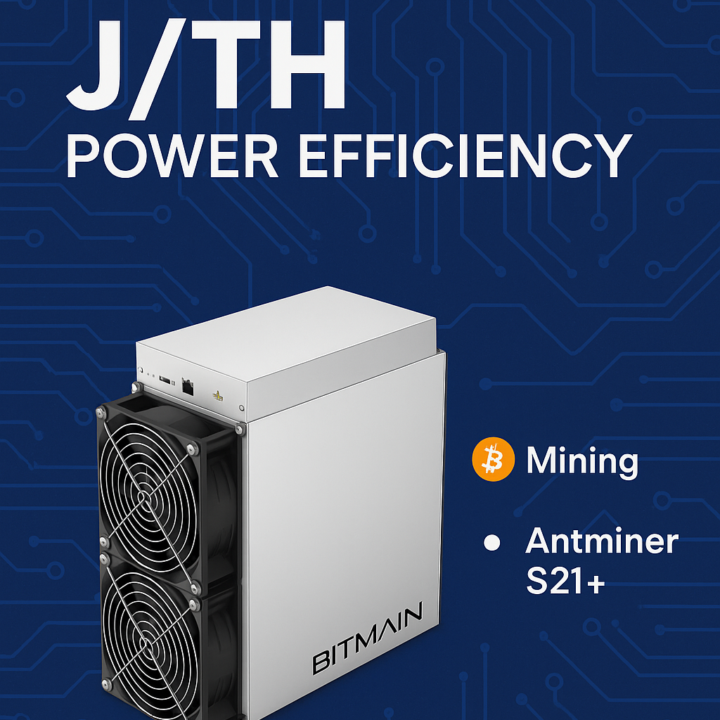 Comprendre le J/TH – Réduire sa consommation avec l’Antminer S21+