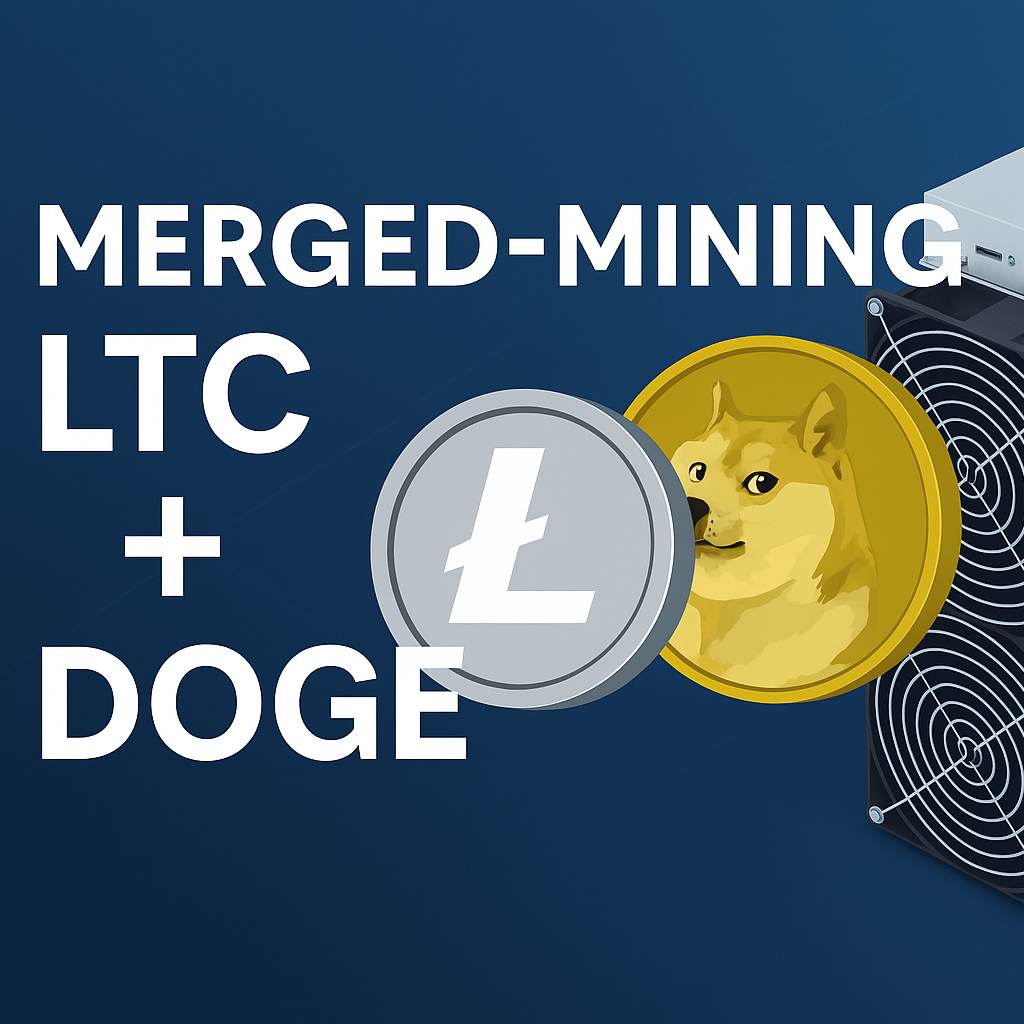 Merged-mining LTC + DOGE avec Antminer L9 : le guide complet