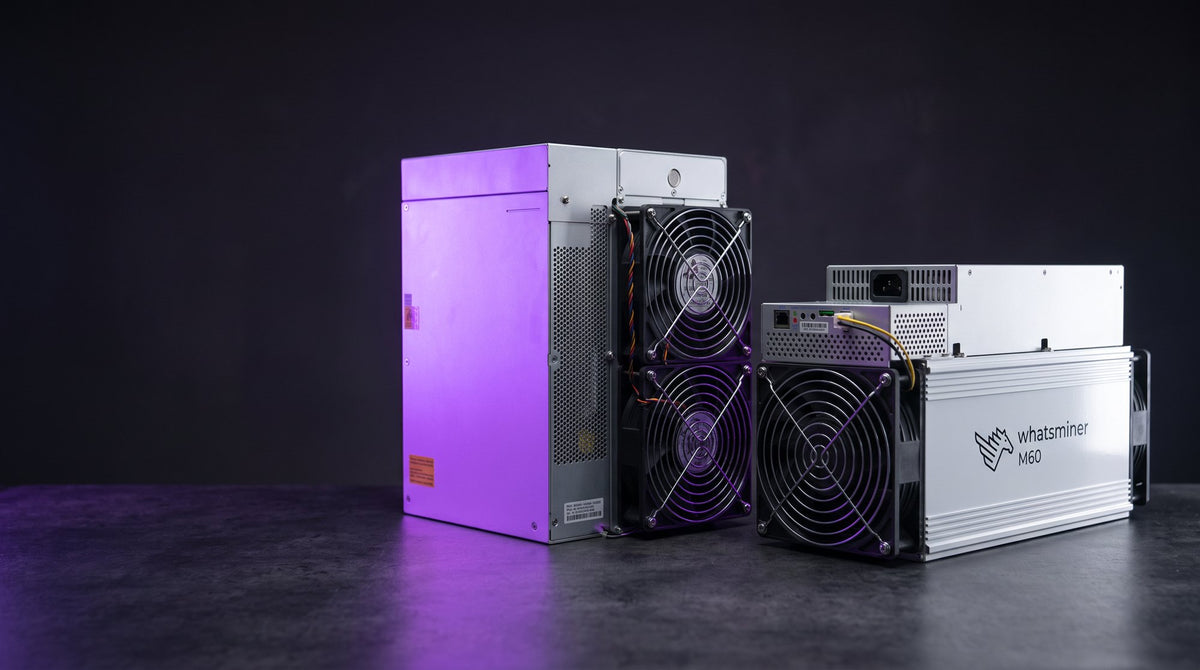 Antminer S21 vs. Whatsminer M60: Umfassender Vergleich 2026